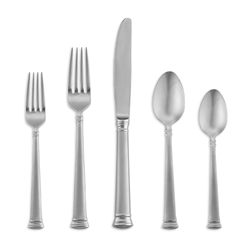 Lenox Eternal Frosted 5 piece Stainless Flatware Place Setting 