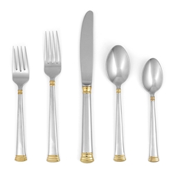 Lenox Eternal Gold 20 piece Stainless Flatware, Service for 4 