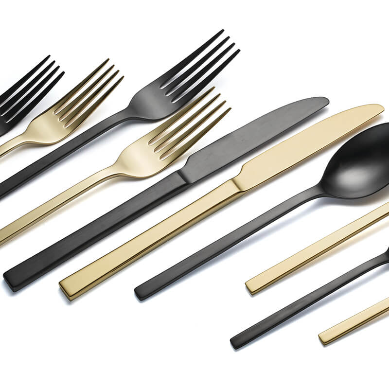 Oneida - Oneida Allay Black & Champagne 40 piece, Service for 8
