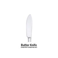 Oneida Boutonniere Butter Knife 
