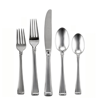 Gorham Column Frosted 5 piece Place Setting 