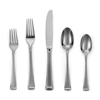 Gorham Column Frosted 5 piece Place Setting 