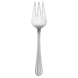 Gorham Melon Bud Frosted Serving Fork Cold meat fork