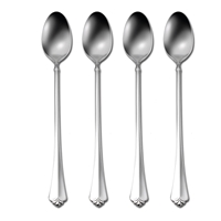 Oneida Juilliard Tall Drink Spoons (set of 4) iced tea spoon, icedtea,ice,ice teaspoon