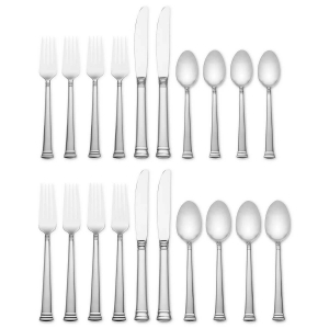 Lenox Eternal 20 piece Stainless Flatware, Service for 4