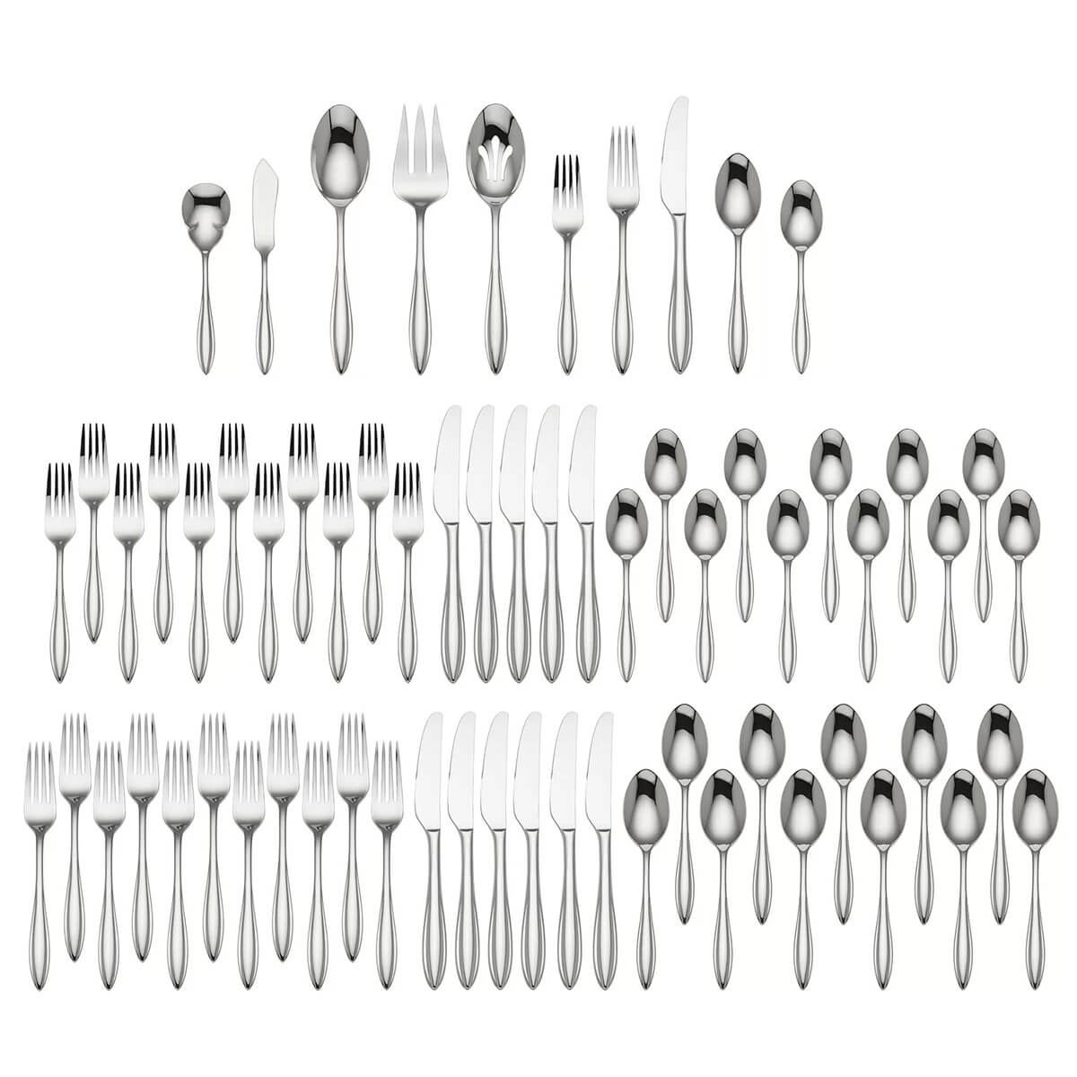 Lenox Sculpt 65 piece, Service for 12 - LN-SCT-65