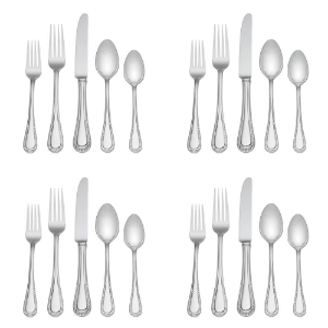 Lenox Venetian Lace 20 piece Stainless Flatware, Service for 4
