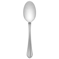 Gorham Melon Bud Frosted Serving Spoon tablespoon