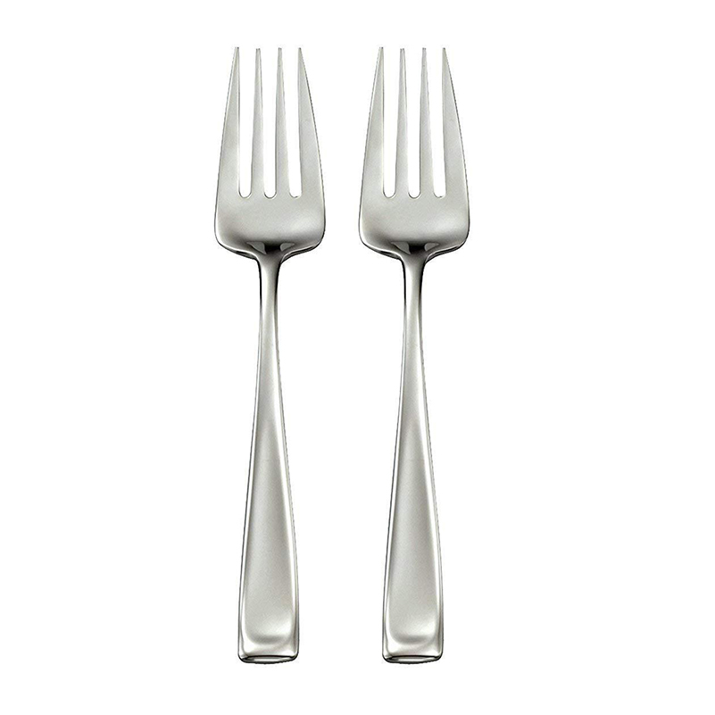 Oneida Oneida Moda Serving Forks Set Of 2 Oneida oneida moda serving forks set of 2