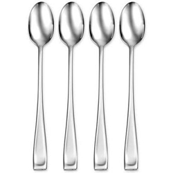 Oneida Moda Tall Drink Spoons (Set of 4) iced tea spoon, icedtea,ice,ice teaspoon