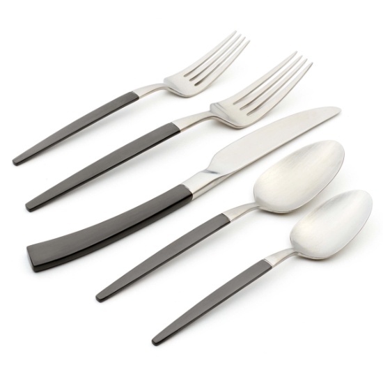 Oneida Adjacent Midnight 20 Piece Set, Service for 4 - B1010020AL20