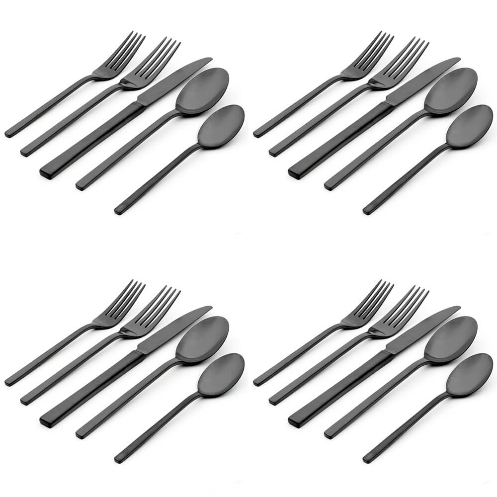 Oneida Allay Midnight 20 Piece Set, Service for 4 - B1017020AL21