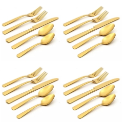Oneida Aptitude Gold 20 piece, Service for 4 