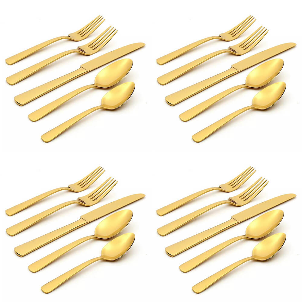 Oneida Aptitude Gold 20 Piece Set, Service for 4 - B1024020AL20