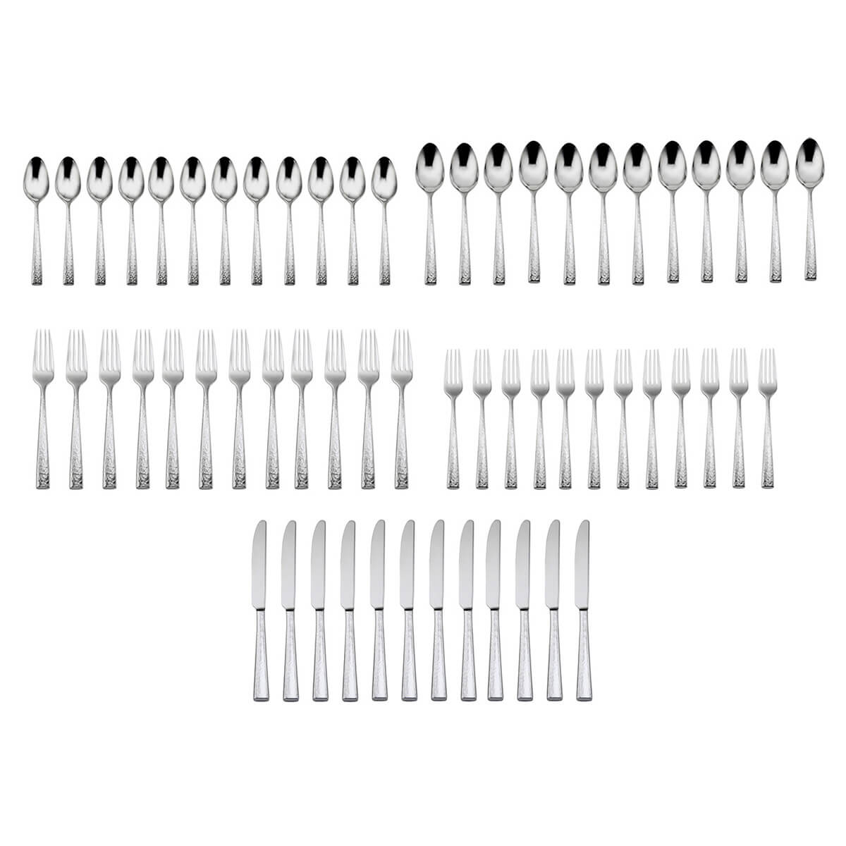 Oneida Cabria 60 Piece Set, Service for 12 - ON-CAB-50/12