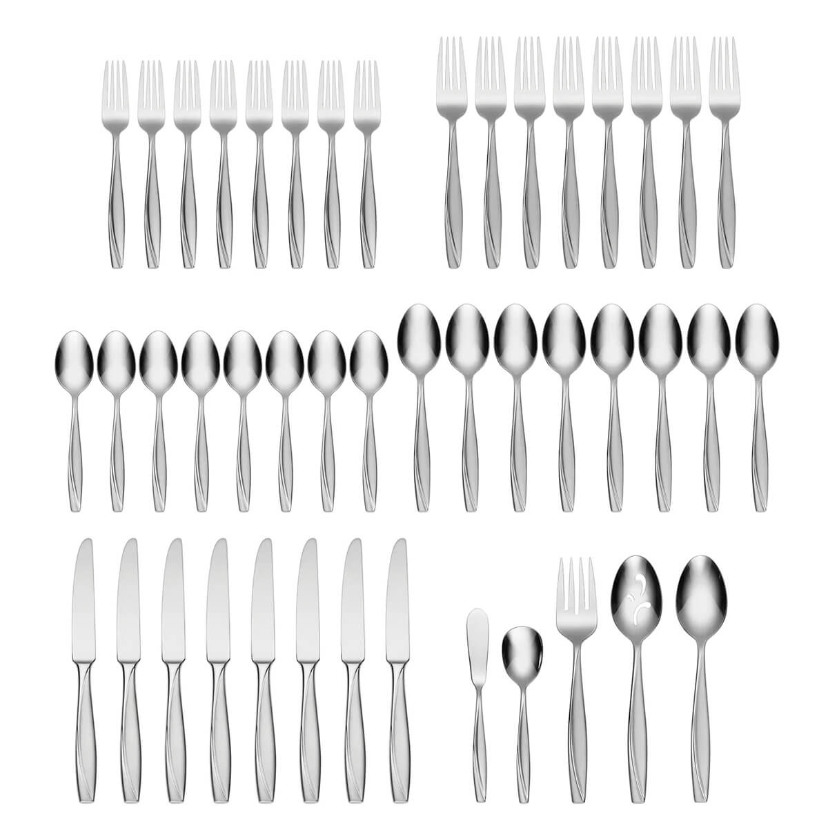 Oneida Cleo 45 Piece Set, Service for 8 - ON-B222045