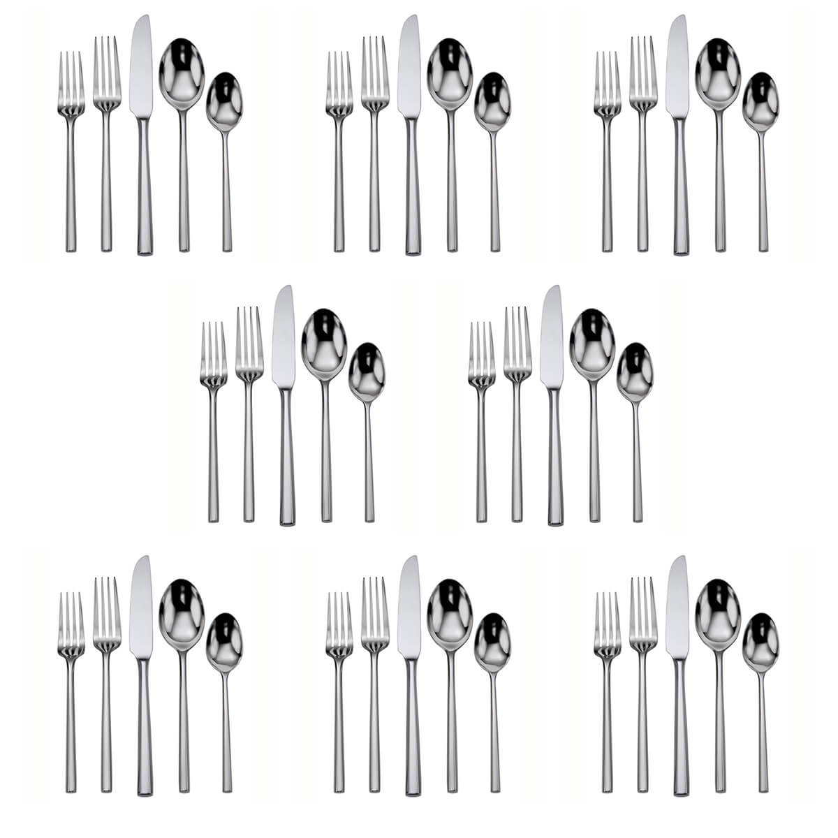 Oneida Diameter 40 Piece Set, Service for 8 - ON-DIA-50/8