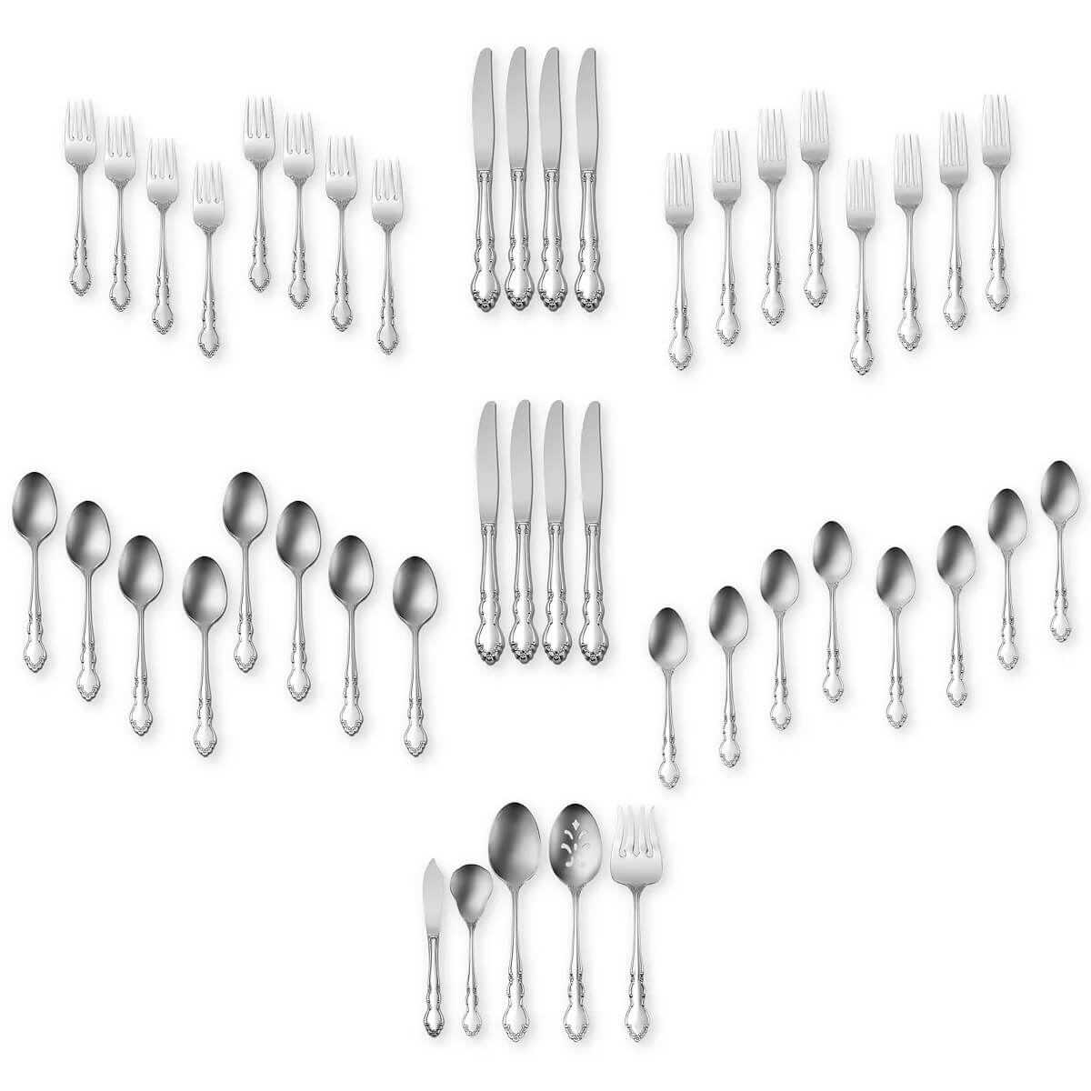 Oneida Dover 45 Piece Set, Service for 8 - ON-DV-45