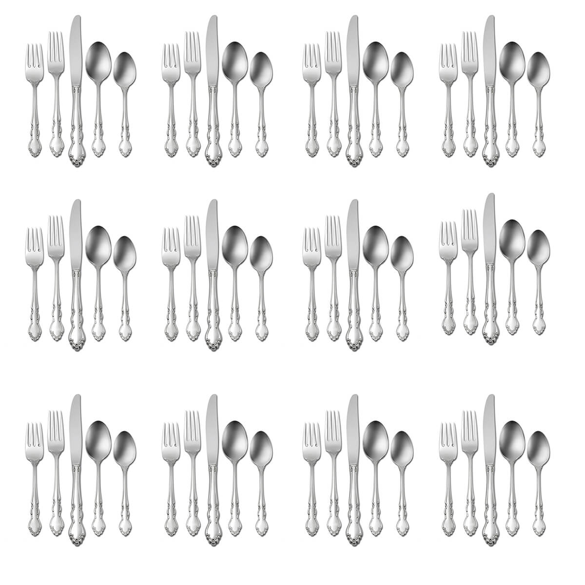 Oneida Dover 60 Piece Set, Service for 12 - ON-DV-50/12