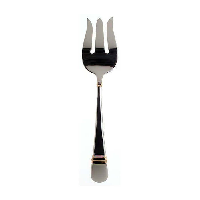Oneida Golden Astragal Serving Fork