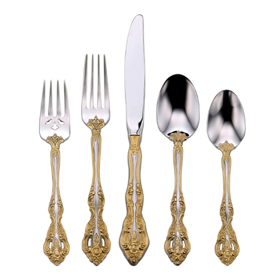 Oneida Golden Michelangelo 20 Piece Set, Service for 4 - ON-GMK-50/4