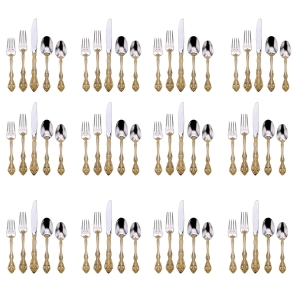 Oneida Golden Michelangelo 60 Piece Set, Service for 12