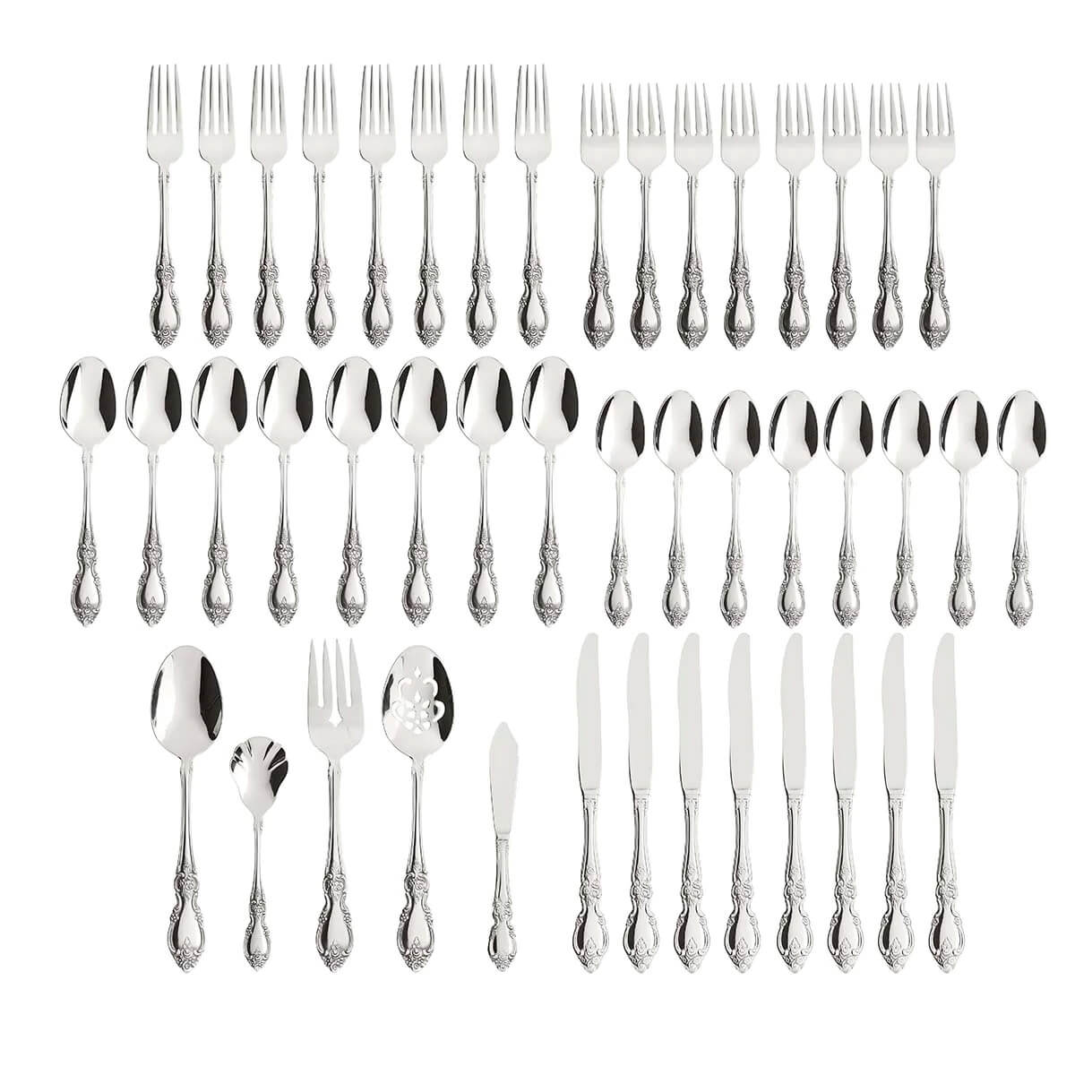 Oneida Louisiana 45 Piece Set, Service for 8 - ON-LA-45