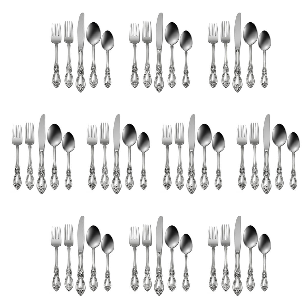 Oneida Louisiana 50 Piece Set, Service for 10 - ON-LA-50/10