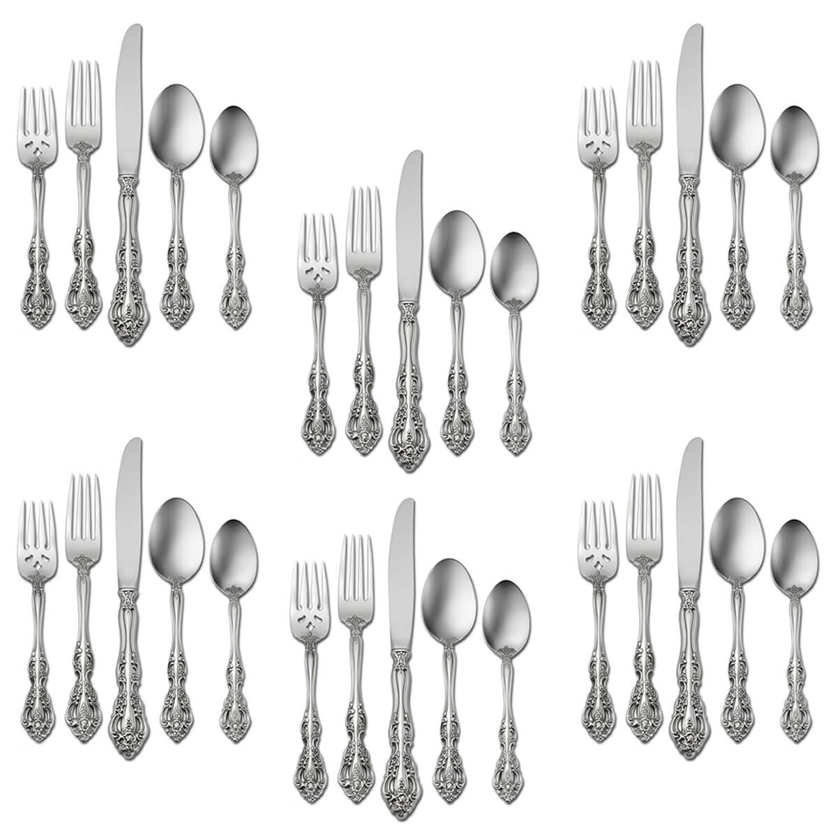 Oneida Michelangelo 30 Piece Set, Service for 6 - ON-MK-50/6