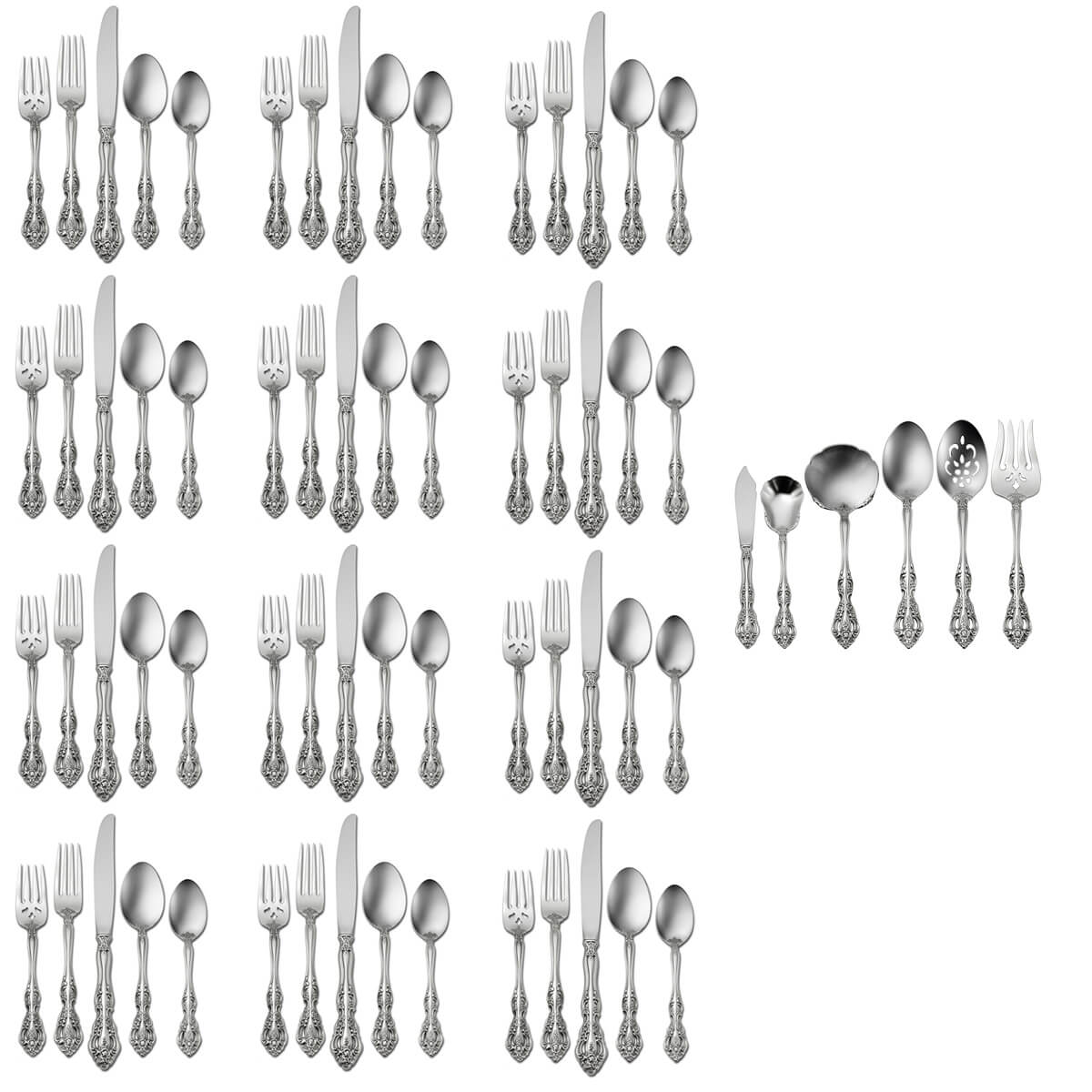 Oneida Michelangelo 66 Piece Set, Service for 12 - ON-MK-66