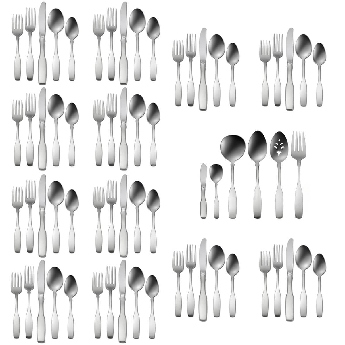 Oneida Paul Revere 66 Piece Set, Service for 12 - ON-PR-66
