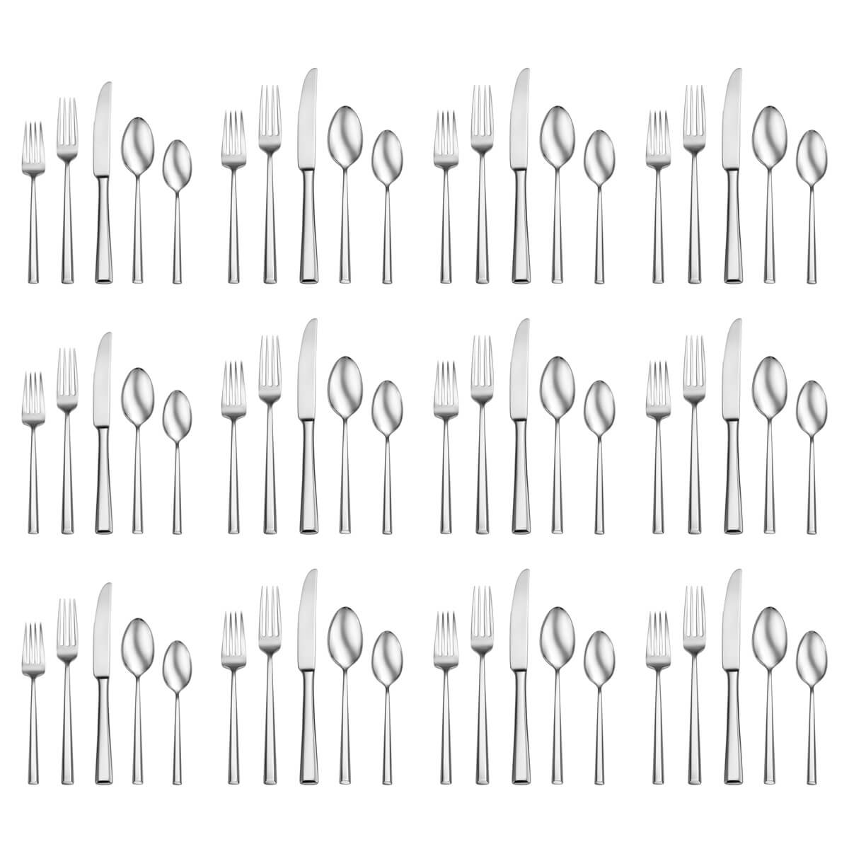 Oneida Pearce 60 Piece Set, Service for 12 - ON-PE-50/12