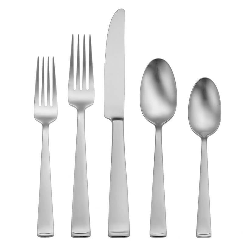Oneida Satin Lewin 65 Piece Set, Service for 12 - ON-F149-65