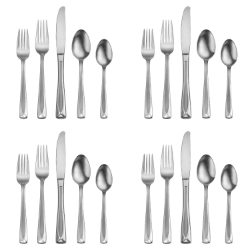 Oneida Satin Lincoln 20 Piece Set, Service for 4 