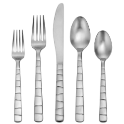 Oneida Satin Logan Square 45 Piece Set, Service for 8 