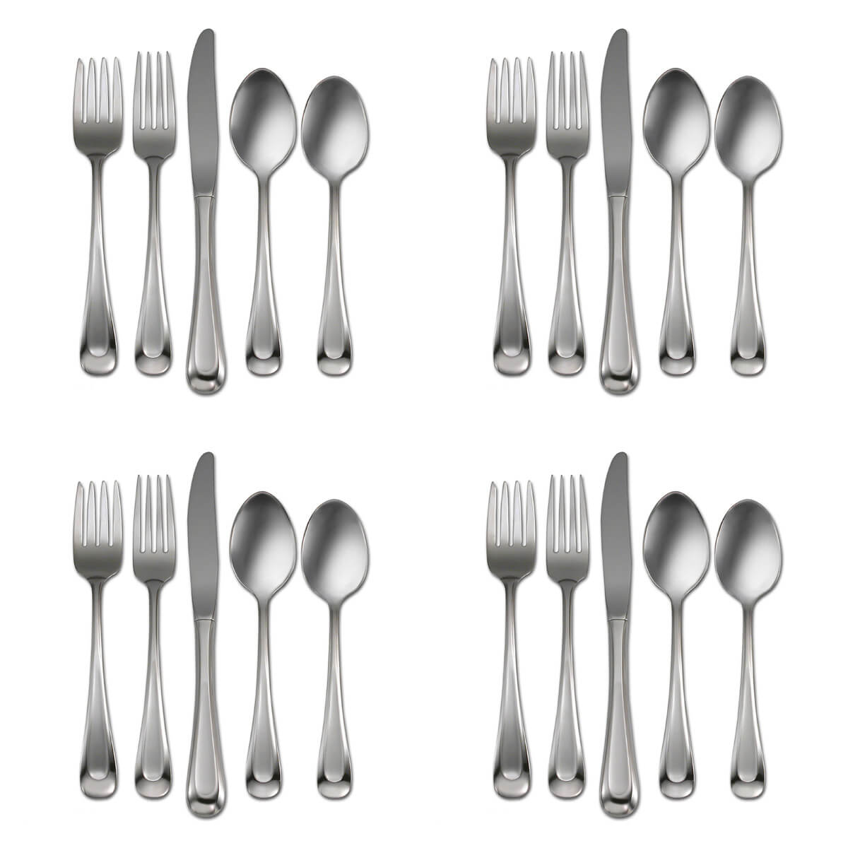 Oneida Satin Sand Dune 20 Piece Set, Service for 4 - ON-2641020C
