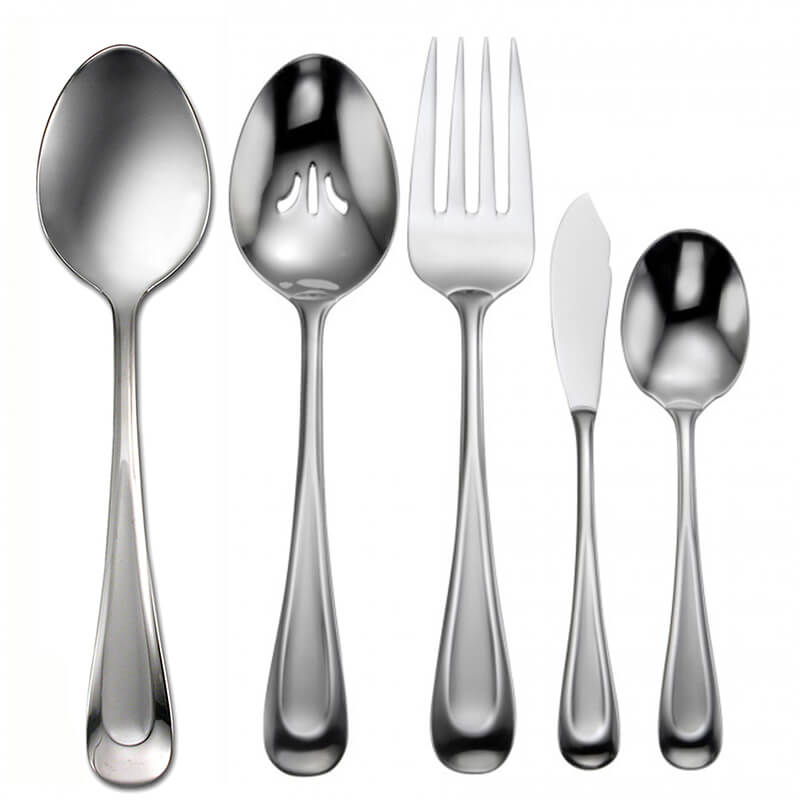 Oneida Satin Sand Dune 45 Piece Set, Service for 8 - ON-2641045B