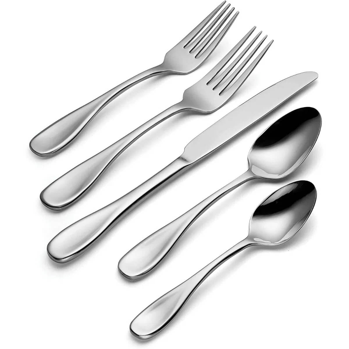 Oneida Satin Voss 45 Piece Set, Service for 8 - H221045AL20
