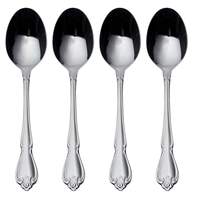 Oneida True Rose Dinner Spoons (Set of 4) 