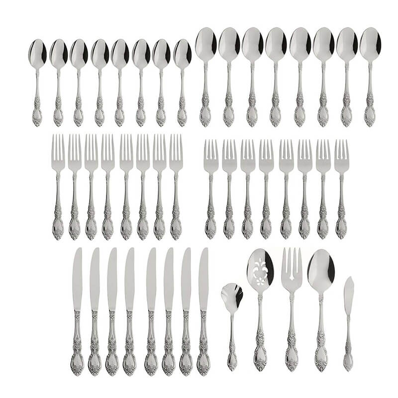 Oneida Wordsworth 45 Piece Set, Service for 8 - 2285045B