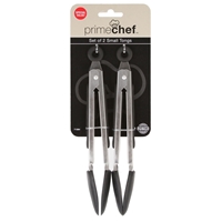 Prime Chef Set of 2 Small Locking Tongs 