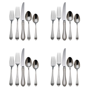 Reed & Barton Hammered Antique 20 piece, Service for 4