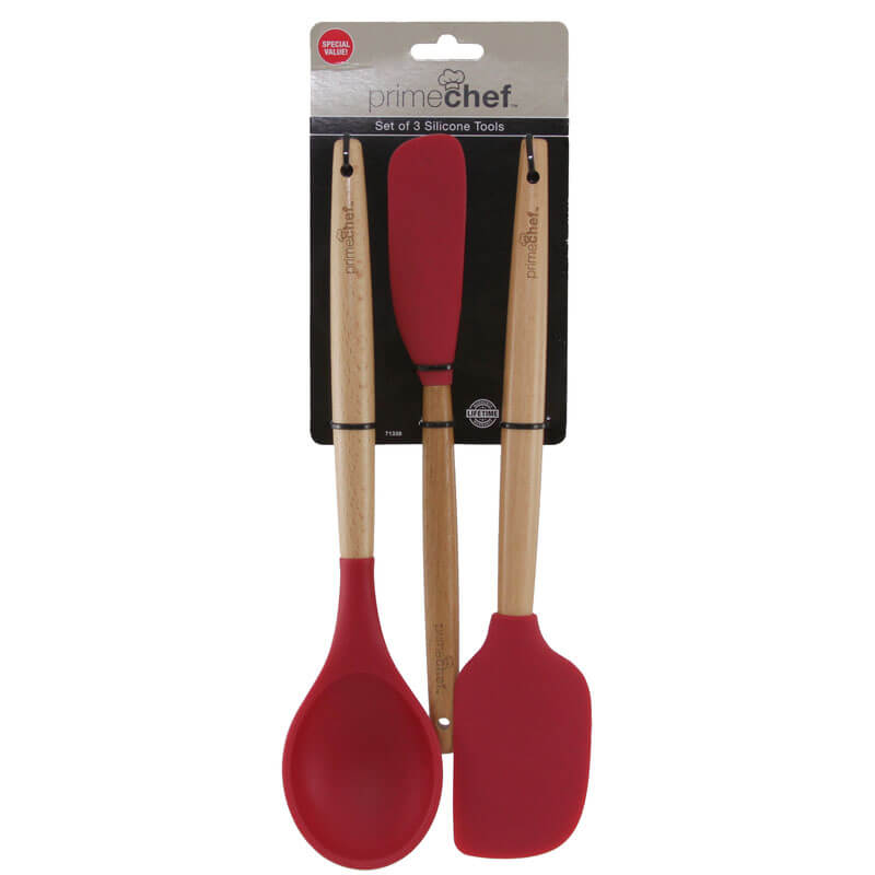 Set of 3 Prime Chef Silicon Tools - RN-71338
