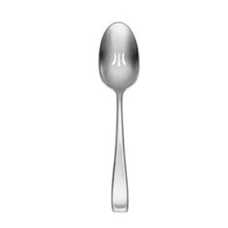 Oneida Satin Moda Pierced Serving Spoon tablespoon